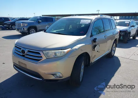 2013 Toyota Highlander Limited V6 z USA, uszkodzony, nr VIN 5TDDK3EH9DS263392